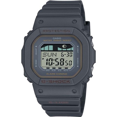 CASIO G-SHOCK Mod. G-LIDE Black - SURF TIDE GRAPHS