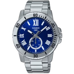 Men's Watch Casio Silver Blue (Ø 45 mm)