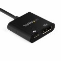 USB C to DisplayPort Adapter Startech CDP2DP14UCPB Black