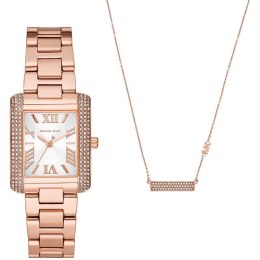 MICHAEL KORS Mod. EMERY Special Pack (watch + necklace)