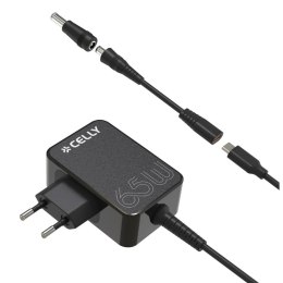 Wall Charger Celly TCTIPS65WBK Black 65 W