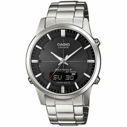 Men's Watch Casio LINEAGE Multiband 6 Tough Solar Black Silver (Ø 40 mm)