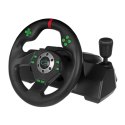 Racing Steering Wheel Esperanza EGW101 Pedals Black Green PlayStation 3