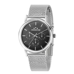 Men's Watch Chronostar R3753276002 Black Silver