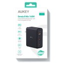 Wall Charger Aukey PA-B7O Black 140 W