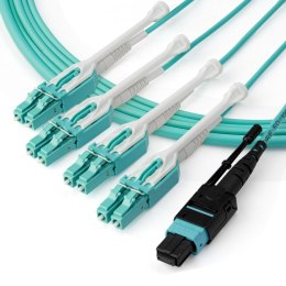 Fibre optic cable Startech MPO8LCPL3M 3 m