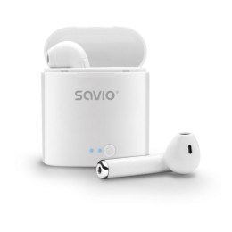 In-ear Bluetooth Headphones Savio TWS-01 White
