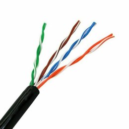 UTP Category 5e Rigid Network Cable NANOCABLE 10.20.0302-EXT-BK 100 m Black 100 m
