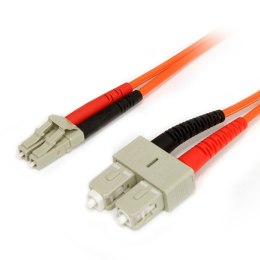 Fibre optic cable Startech FIBLCSC2 2 m Orange