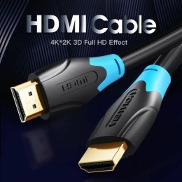 HDMI Cable Vention Black Black/Blue 1,5 m