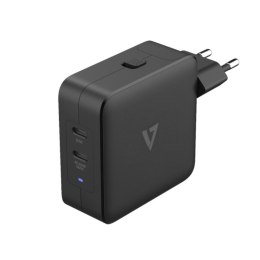 Portable charger V7 ACUSBC65WGAN Black