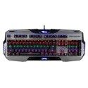 E-BLUE Mazer Mechanical 729 Keyboard, Gaming, Black, Wired (USB), US, Mechanical, Illuminated, Blue Switches