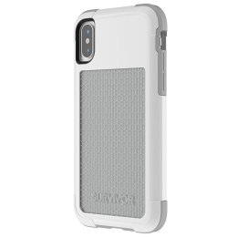 Griffin Survivor Fit - Multi-layer, drop-proof case for iPhone X (White/Gray)
