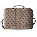 Guess 4G Uptown Computer Bag 15" (Brown)