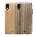 Laut PINNACLE - Case for iPhone XR with natural wood (Walnut)