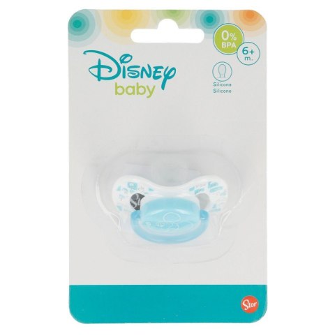 Mickey Mouse - Silicone teat 6 m + (blue)