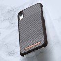 Nordic Elements Saeson Idun - Case for iPhone XR (Dark Brown Pattern 1)