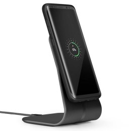 XVIDA Fast Charging Desk Stand - Inductive charger for Samsung Quick Charge 2.0 (Black)