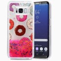 Zizo Liquid Glitter Star Case for Samsung Galaxy S8+ (Donuts)