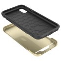 Zizo Star Diamond Hybrid Cover for iPhone X (Gold/Black)