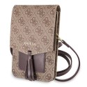 Guess 4G Uptown Wallet Phone Bag (Brown)