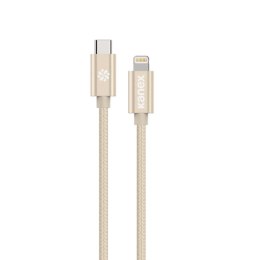 Kanex Premium DuraBraid USB-C to Lightning Cable (Gold)