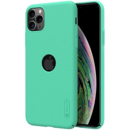 Nillkin Super Frosted Shield - Case for Apple iPhone 11 Pro Max z wycięciem na logo (Mint Green)