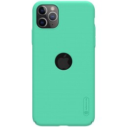 Nillkin Super Frosted Shield - Case for Apple iPhone 11 Pro Max z wycięciem na logo (Mint Green)