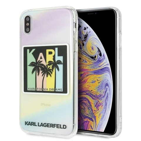 Karl Lagerfeld Kalifornia Dreams palms Case for iPhone Xs Max