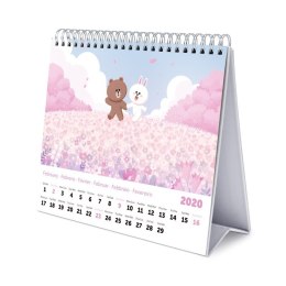 LINE FRIENDS - Calendar for daily planning (20 x 17 cm)