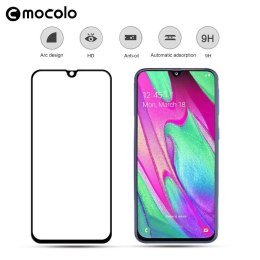 Mocolo 3D 9H Full Glue - Full screen protector for Samsung Galaxy A40 (Black)