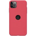 Nillkin Super Frosted Shield - Case for Apple iPhone 11 Pro Max z wycięciem na logo (Bright Red)