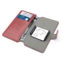 PURO Universal Wallet 360 ° - Universal swivel pouch with card slots, size XL (red)