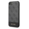 Guess 4G Bottom Stripe Collection - Case iPhone SE 2020 / 8 / 7 (Grey)