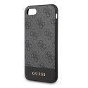 Guess 4G Bottom Stripe Collection - Case iPhone SE 2020 / 8 / 7 (Grey)