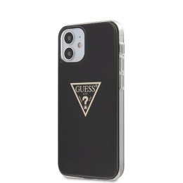 Guess Metallic Triange - Case iPhone 12 Mini (black)