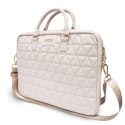 Guess Quilted Computer Bag 15" (Pink)