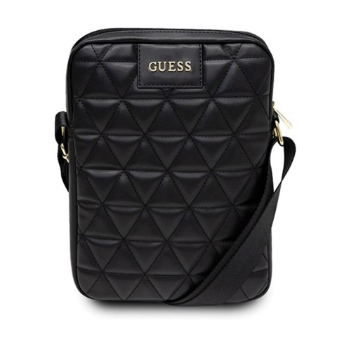 Guess Quilted Tablet Bag 10" (Black)