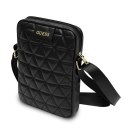 Guess Quilted Tablet Bag 10" (Black)