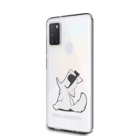 Karl Lagerfeld Choupette Fun Sunglasses - Case for Samsung Galaxy M21 (Transparent)