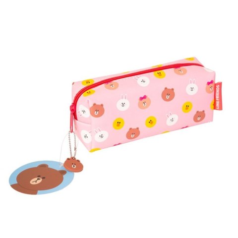 LINE FRIENDS - Pencil case / Cosmetic bag made of ecological leather