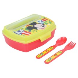 Mickey Mouse - Lunchbox with a set of cutlery