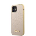 Guess Iridescent Love - Case for iPhone 12 mini (Gold)