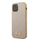 Guess Iridescent Love - Case for iPhone 12 mini (Gold)