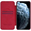 Nillkin Qin Leather Case - Case for Apple iPhone 12 Pro Max (Red)
