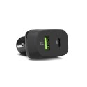 Green Cell In-car Charger USB-C Power Delivery + USB Quick Charge 3.0