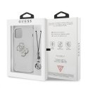 Guess 4G Big Logo Charm - Case for iPhone 12 Pro Max (Silver)