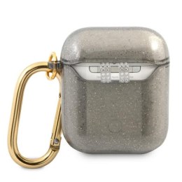 Guess Colored Glitter - Case for Airpods (black)