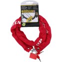 Dunlop - Anti-theft bicycle lock 90 cm (Red)