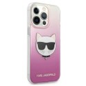 Karl Lagerfeld Choupette Head - Case for iPhone 13 Pro Max (Pink)